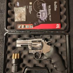 ASG 357 MAGNUM 2.5 POUCES 4.5MM DIABOLO + speed loader