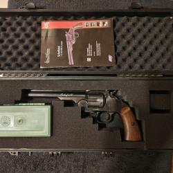 ASG  schofield 6 pouces 4.5MM diabolo + bo&icirc;te 50 douilles et malette de transport