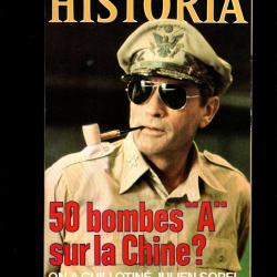historia 375 1978, mac arthur il voulait bombarder la chine , photographie de spectres, julien sorel