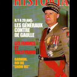 historia 413 1981, putsch d'alger, barnum, l'or de la france sauv&eacute;, croisi&egrave;re jaune, louise michel