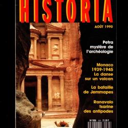 historia 524 1990, monaco 39-45, p&eacute;tra, jemmapes, henri fabre hydravion, baron rouge,ranavalona 1&egrave;re