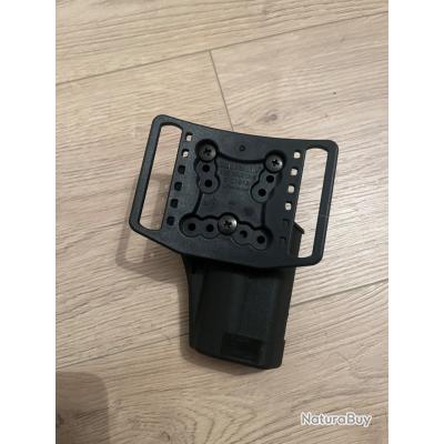 Poche à Chargeur Tactique BLACKHAWK! Simple Pistolet - Noir - Molle Flexible #37CL08BK