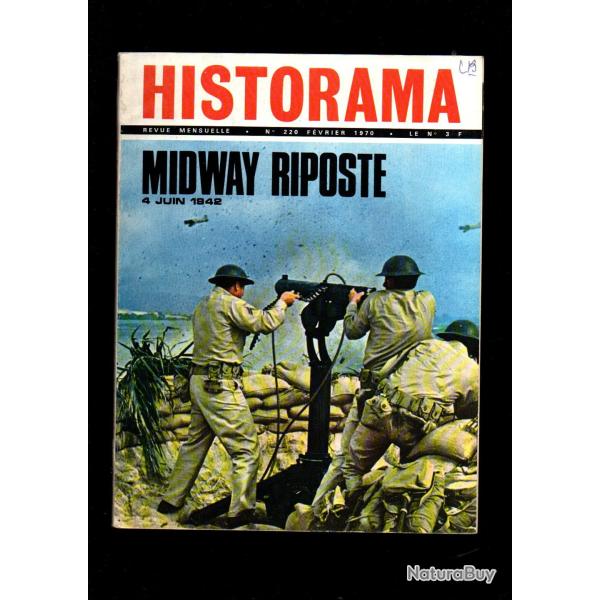 historama 220 1970, midway, bataillon maury r�sistance, beffrois du nord , massacre saint valentin