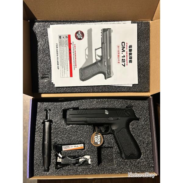 PISTOLET AEP CYMA CM 127 S MOFSET