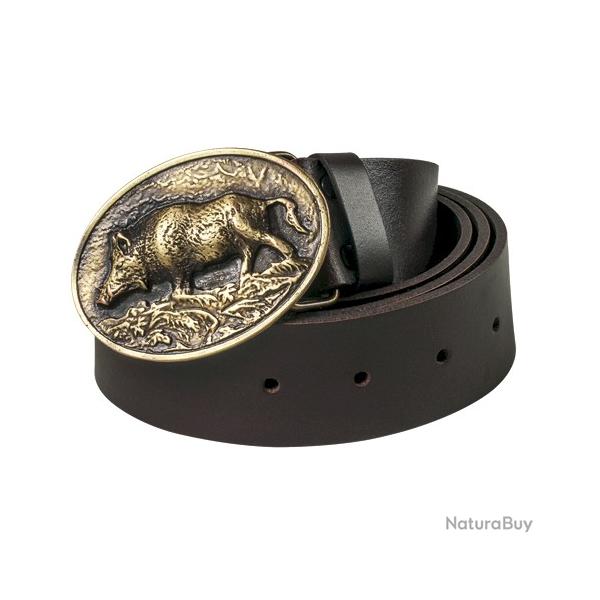 Ceinture FRITZMANN Cuir Boucle Sanglier