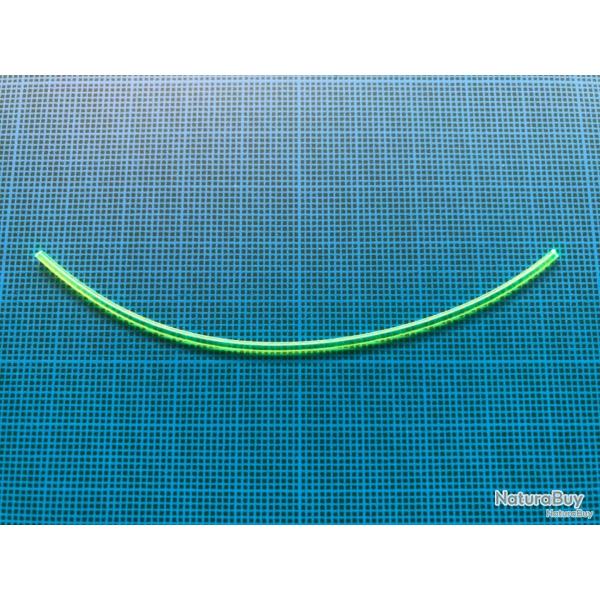 Fibre optique verte 10cm x 1.5mm
