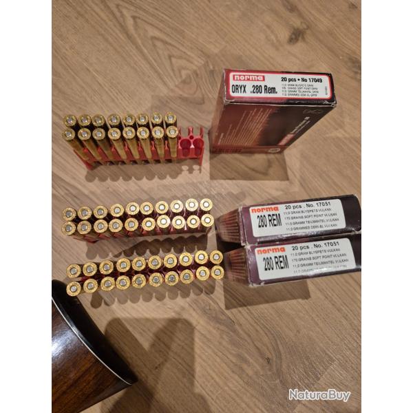 Munitions Norma 280REM