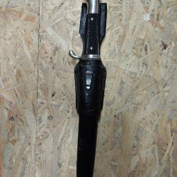 Baionnette allemande de sortie SOLINGEN avec son gousset "peau de crapeau"