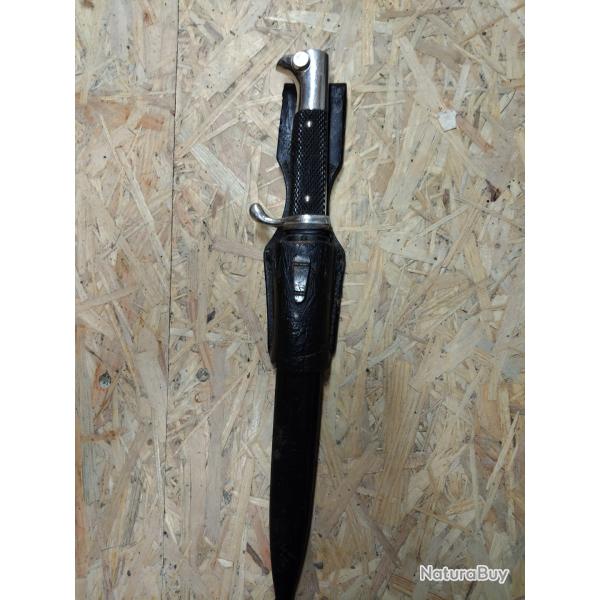 Baionnette allemande de sortie SOLINGEN avec son gousset "peau de crapeau"