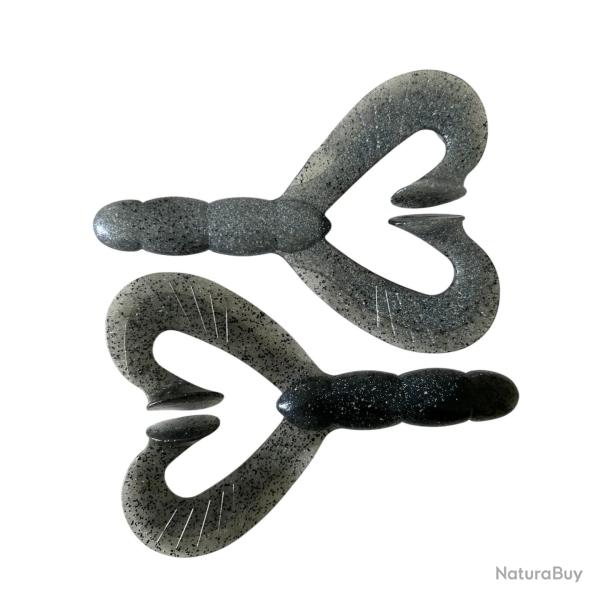 Leurre Souple Reins Rockvibe Manta 6,5" - 16,5cm 16,5cm par 2 38g #760 - Herring