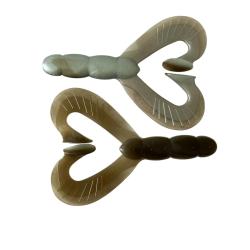 Leurre Souple Reins Rockvibe Manta 6,5" - 16,5cm 16,5cm par 2 38g #095 - Native Eel