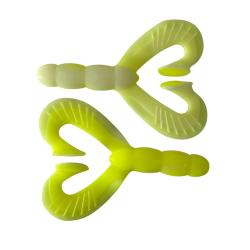 Leurre Souple Reins Rockvibe Manta 6,5" - 16,5cm 16,5cm par 2 38g #B91 - White Chart