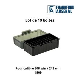 10 Bo&icirc;tes &agrave; munitions Frankford 243 / 308 - 50 cartouches #509 - NBAL81