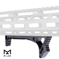 Handstop tactique incurv&eacute; en metal pour attache M-lok