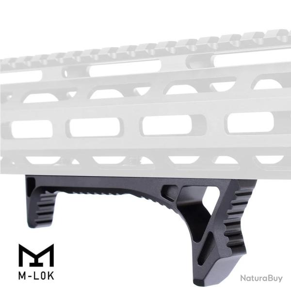 Handstop tactique incurv� en metal pour attache M-lok