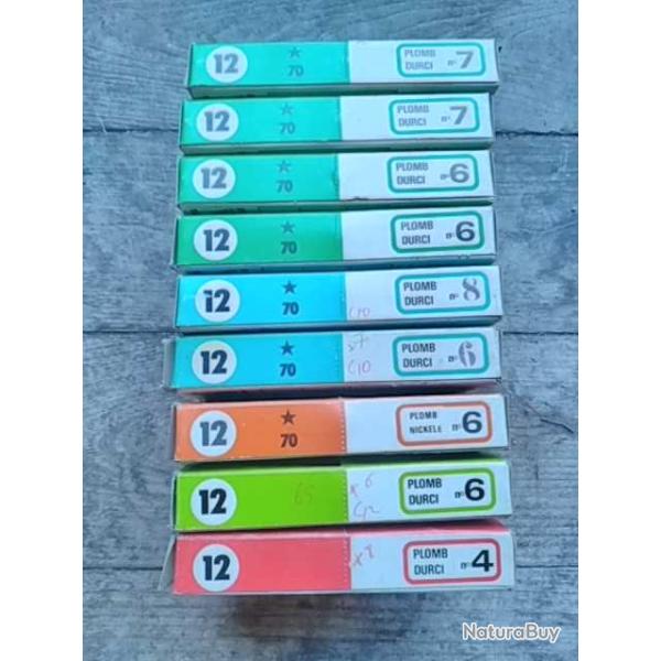Lot  81 cartouche cal 12  /70 vouzelaud assortiment