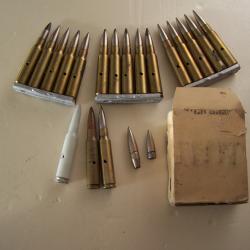 lot de munition de 7 , 5 fran&ccedil;ais neutralis&eacute;es