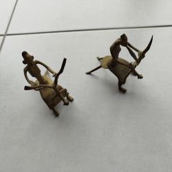 Objets ethniques africains - 2 personnages