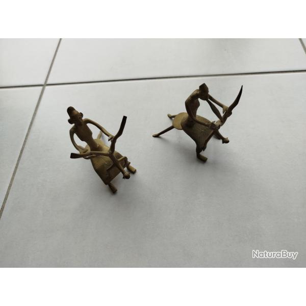 Objets ethniques africains - 2 personnages