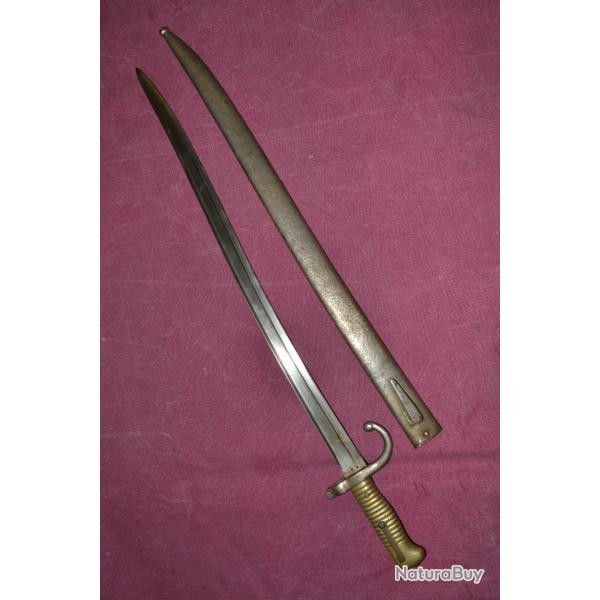 baionnette chassepot de prise Mre de Mutzig marquages allemands