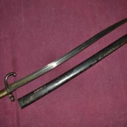 baionnette chassepot  Mre de Mutzig tout aux num&eacute;ros guerre 1870