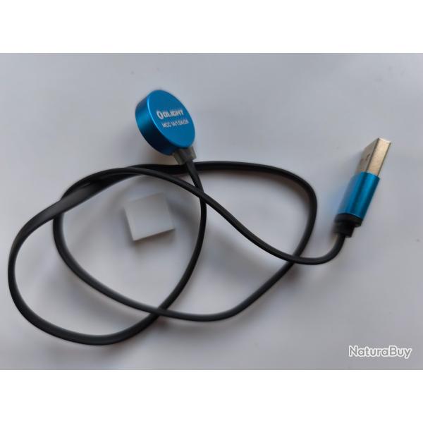 Chargeur pour lampe olight M.C.C 1A/1.5A/2A