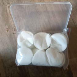 Patchs de nettoyage rond x600 pour canons