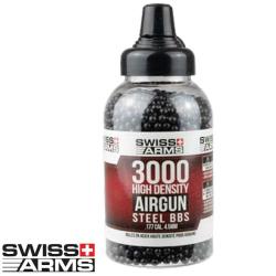 Billes acier noir 4,5mm - 3000 BB's pour airgun et carabine airsoft