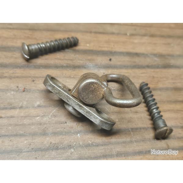 Battant de bretelle pour crosse de mousqueton Berthier 92 avec ses vis