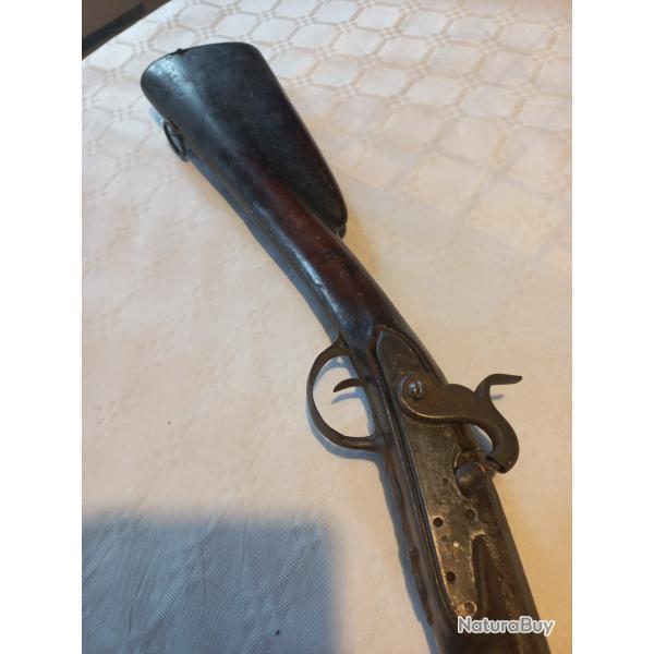 fusil poudre noire a systeme