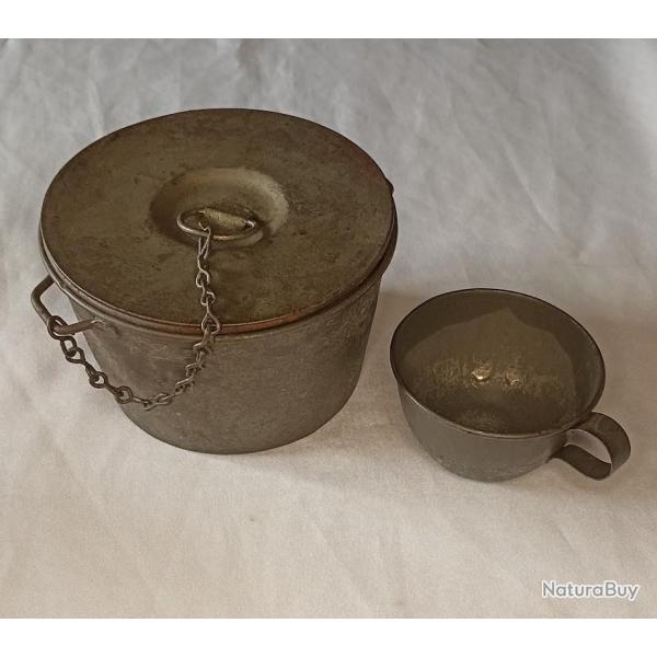 Gamelle 1852 quart 1865 poilu guerre 14/18 WW1