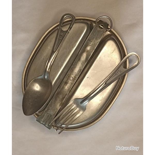 Gamelle couverts US ARMY 1944 WW2