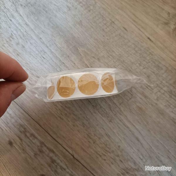 Gomette beige fonc� 19 mm