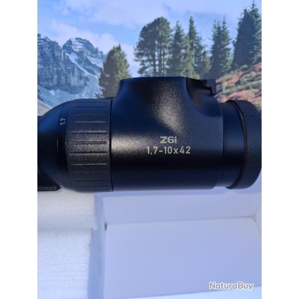 Lunette swarovski Z6i 1.7-10x42 � rail