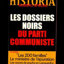 historia sp&eacute;cial 354 bis 1976 , les dossiers noirs du parti communiste