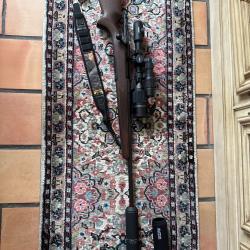 Mauser Lightning Hunter bois .270 Win - Pack chasse de nuit complet - lunette infrarouge digex n455