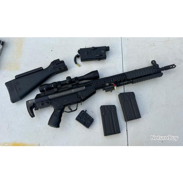 Airsoft HK G3 � tester