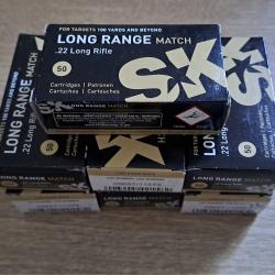 350 Cartouches .22lr SK long range match