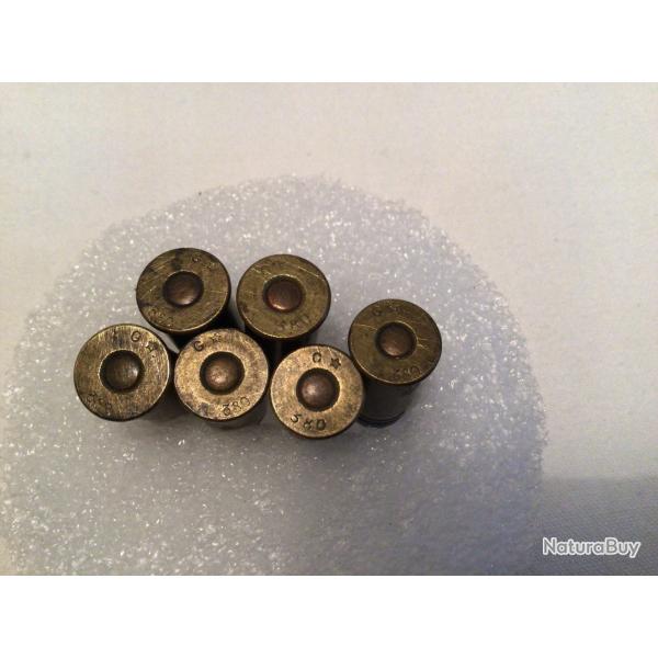 6 cartouches 380 bulldog poudre noire