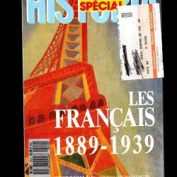 historia sp&eacute;cial 510 1989, les fran&ccedil;ais 1889-1939, ann&eacute;es folles , front populaire, la guerre de 14,