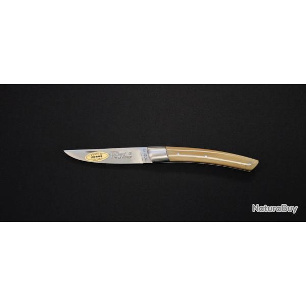 Couteau pliant Le Thiers par le Fid�le - Manche pointe de corne v�ritable