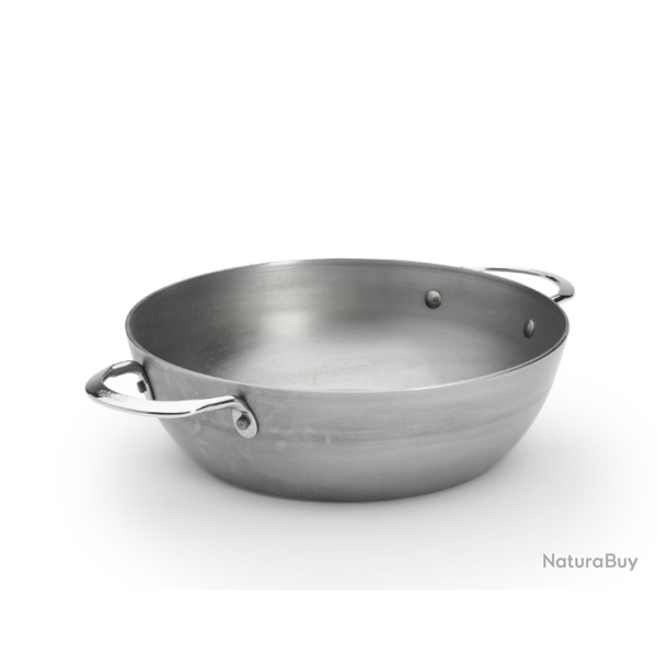 De Buyer 5654.24 Sauteuse paysanne en acier