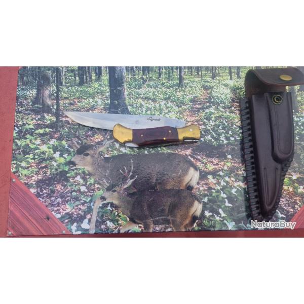 Couteaux laguiole hc12 lame de 17cm