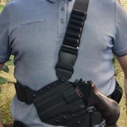Holster de poitrine revolver Rhino 40ds Kydex- CHIAPPA