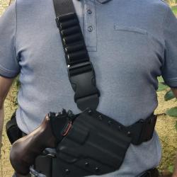 Holster de poitrine revolver Rhino 40ds Kydex- CHIAPPA
