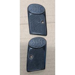 plaquettes pistolet 6.35mm Beistegui Hermanos type browning 1906 (373)