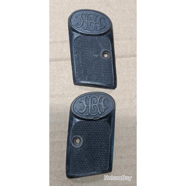 plaquettes pistolet 6.35mm Beistegui Hermanos type browning 1906 (373)