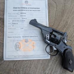 Revolver webley mk III 38 SW Smith Wesson cat&eacute;gorie D