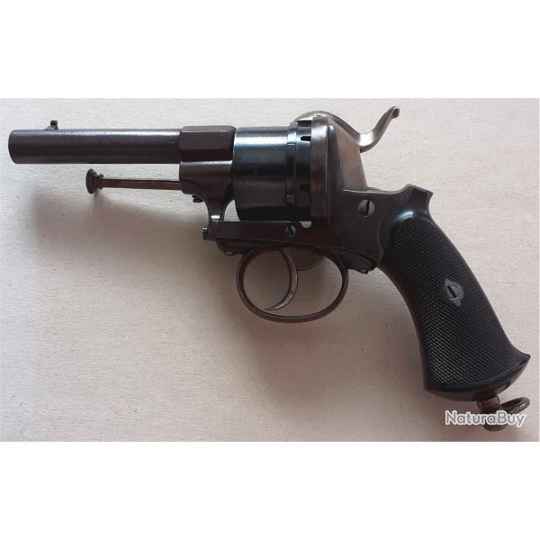 Revolver type lefaucheux � broche - cal 9mm