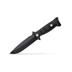 COUTEAU DE SURVIE TARASCO WILDSTEER MANCHE NOIR LAME EPOXY NOIRE